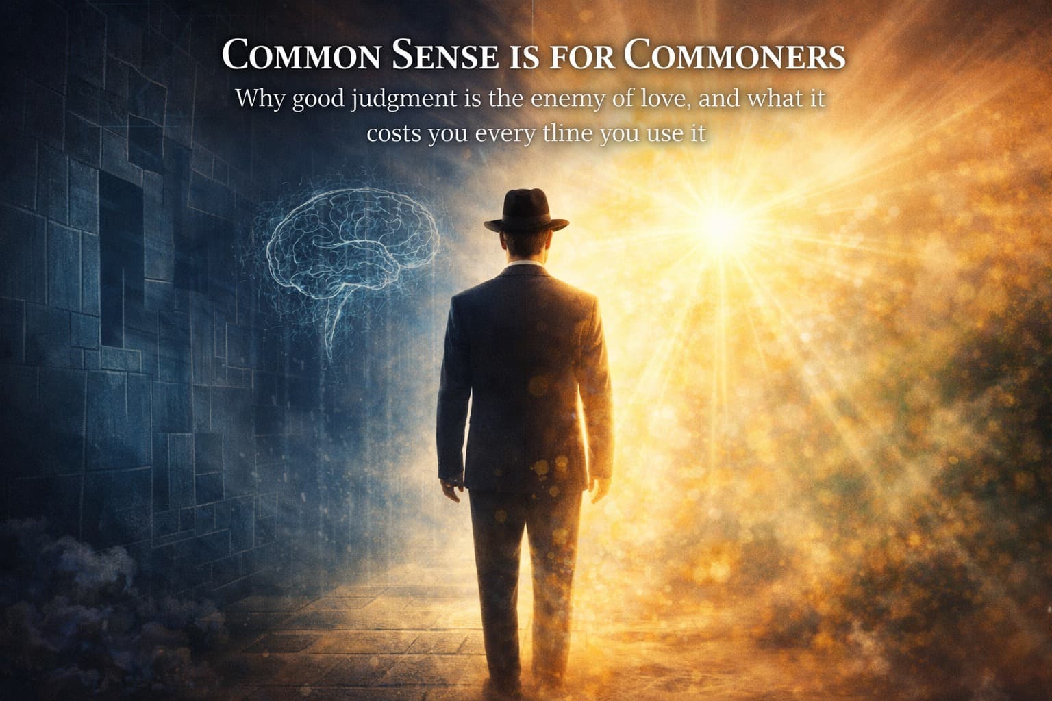 COMMON SENSE IS FOR COMMONERS