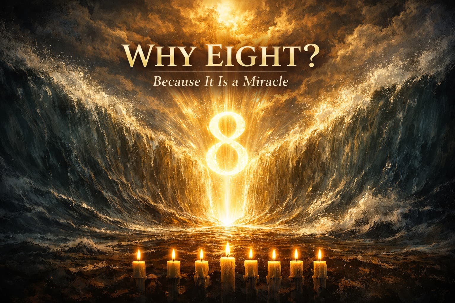 WHY EIGHT? CAUSE IT IS A MIRACLE